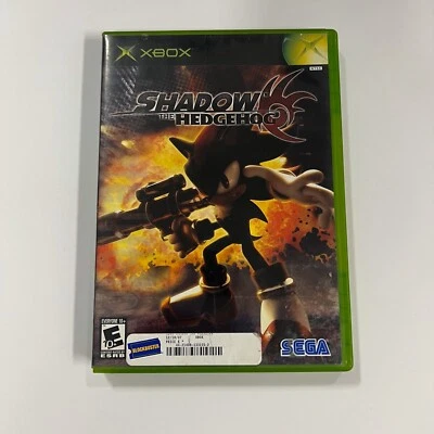 *RARE* TESTED WORKING Shadow the Hedgehog (Xbox - 2005) w/ ORIGINAL CASE - Image 1 of 4