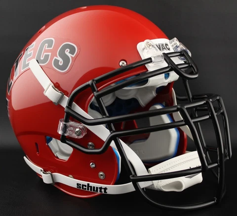 *CUSTOM* SAN DIEGO STATE AZTECS NCAA Schutt XP Authentic GAMEDAY Football Helmet Cover