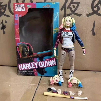 Harley Quinn DC Movie Jester Style SHF Articulated Figure Collectible Model Doll - Image 1 of 4