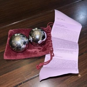 Troika Vitalkugeln Glück Meditationskugeln verchromt HBL02 Brandneu Yoga - Bild 1 von 6