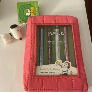 Peanuts X Profusion Cosmetics NIB Fa La La La Liners 4 Piece Eyeliner Pencil Set - Picture 1 of 8
