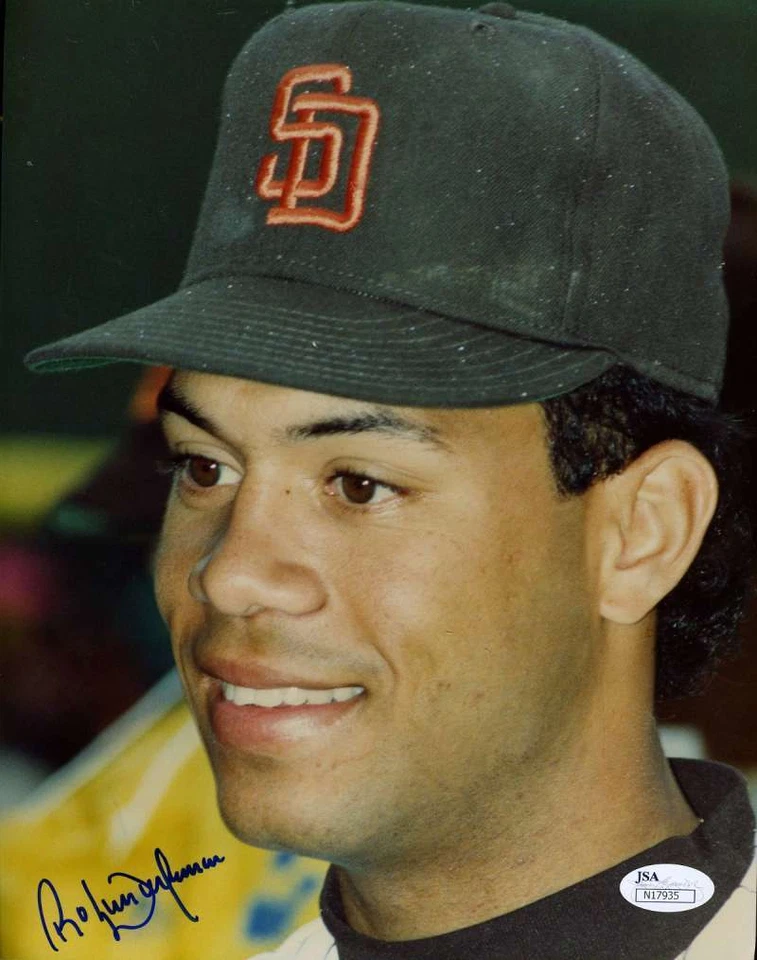 Roberto Alomar Jsa Cert 1/1 Original Image 8x10 Photo Authentic Autograph - Image 1 of 1