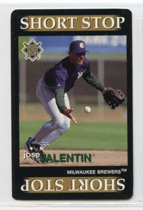 1996 Team Out Baseball Game Card - Jose Valentin - Milwaukee Brewers - Picture 1 of 1