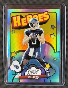 Will Levis 2024 Panini Prestige Heroes #15 Tennessee Titians - Picture 1 of 2