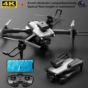 UAV Drone with 4k HD Dual Camera Remote Control photography and shooting Automat - Picture 1 of 17