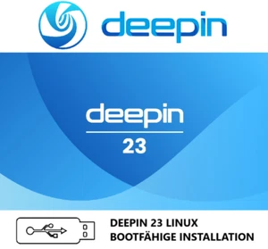 DEEPIN 23 LINUX BOOTFÄHIGE USB STICK INSTALLATION! - Bild 1 von 1