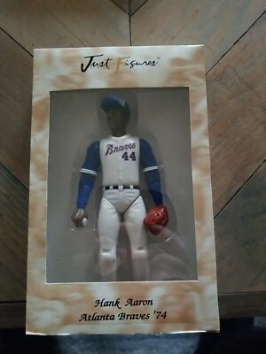  Hank Aaron Just Figures 1974 Atlanta Braves 7" Figurine  - Image 1 of 2