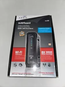 Arris Surfboard SBG6580 DOCSIS 3.0 Wireless Cable Modem Router Gateway pre-owned - Picture 1 of 11