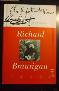 OOP - 1st Edition - Hardcover Book - RICHARD BRAUTIGAN - An Unfortunate Woman - Picture 1 of 7