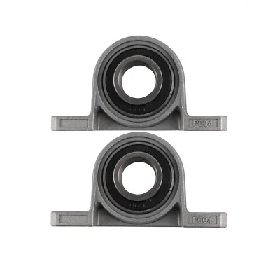 2pcs Pillow Block Bearing Self Aligning Bottom Foot Mount Housing 20mm Bore - image 1 of 4
