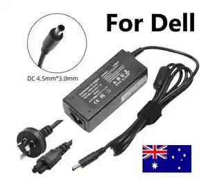 AU Charger AC Adapter For Dell Inspiron 4.5x3.0mm 45w - Picture 1 of 5