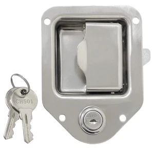 Ganlandy Tool Box Latch Truck Toolbox Lock Stainless Steel Folding Utility Tr - Picture 1 of 7