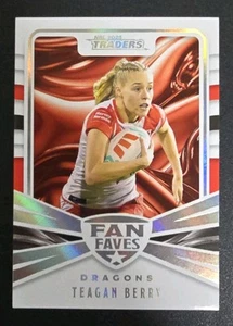 2025 Traders NRL FF42 TEAGAN BERRY Fan Faves St George Illawarra - Picture 1 of 2