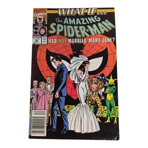 What If...? #20 (Marvel Comics 1990) Spider-Man Had Not Married Mary Jane? - Picture 1 of 18