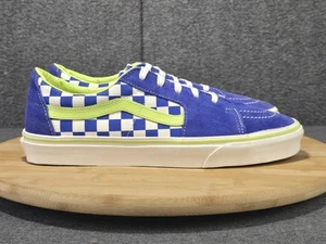 Vans Sk8-Low blau grün Schachbrettmuster Herren Größe 10 Schuhe Turnschuhe VN0A4UUKFVH - Bild 1 von 10