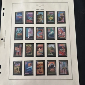 Sc # 4033-4072 ~ Complete Set of 40 Singles ~ 39 cent Wonders of America Issue - Picture 1 of 3