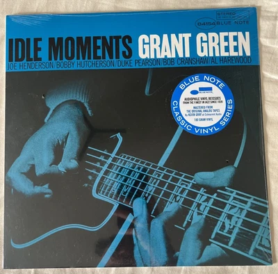 SEALED Grant Green – Idle Moments LP [US Press, Remaster 180g] Blue Note Classic Foto 1 de 2
