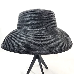 Eric Javits New York Squishee Bucket Hat Packable Straw Sun Beach Resort UPF50+ - Picture 1 of 8