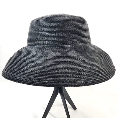 Eric Javits New York Squishee Bucket Hat Packable Straw Sun Beach Resort UPF50+ - Image 1 of 4