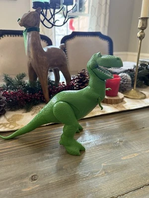 8-дюймовая экшн-фигурка динозавра Рекса из Disney Toy Story 4 2018 Pixar Mattel - Изображение 1 из 4