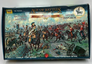 ZVEZDA Age of Battles: Leipzig 1813 Völkerschlacht Tischspiel #8225 Neu - Bild 1 von 19