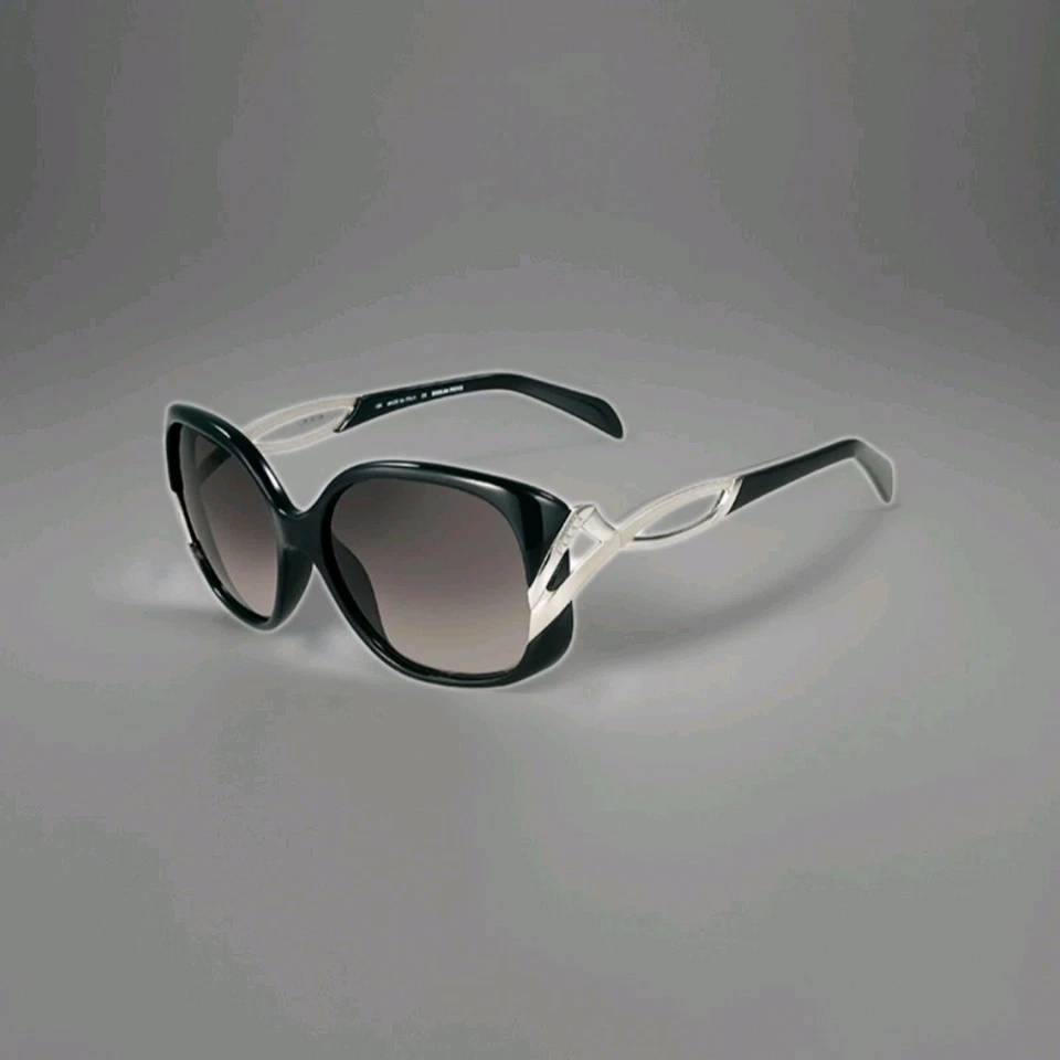 New Emilio Pucci, EP702S, Ebony Sunglasses, 57-16-125, Free Shipping - Image 1 of 1