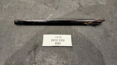 ✅ 07-13 OEM BMW E92 NEGRO BRILLO Línea de sombra Moldura Puerta delantera izquierda Foto 1 de 4