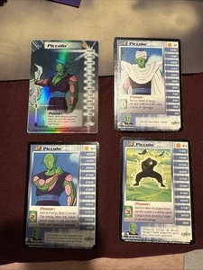 Dragonball Z DBZ CCG Unlimited Piccolo Personality Set Livello 1-3+ HT Saiyan Saga - Foto 1 di 10
