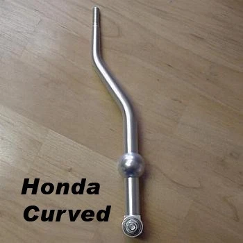 88-00 Honda Civic CRX DelSol Short Throw Quick Shift Race Shifter - Curved Style - Image 1 of 3