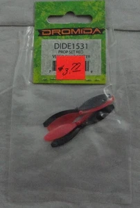 Dromida Verso Drone Quadcopter 2" Red/Black Propeller Set DIDE1531 - Picture 1 of 1