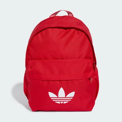 Mochila Adidas Adicolor Clásica Unisex, 22.9L, Almacenamiento para Laptop, Escarlata JX0215 - Imagen 1 de 4