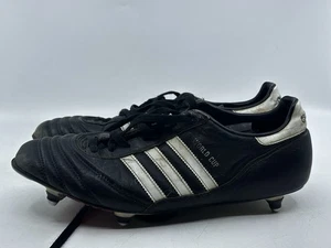 Vintage Adidas World Cup SG Herren Gr. 13 Leder Fußball Stollen Fußball 90er Etikett - Bild 1 von 11