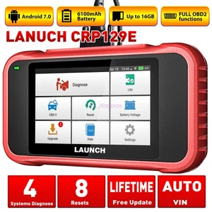 2025 LAUNCH X431 CRP129E Elite OBD2 Scanner SRS TPMS DPF SAS Car Diagnostic Tool - Picture 1 of 14