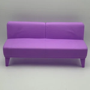 Barbie 3 Story Townhouse Purple Couch sofa Replacement Part DLY32 2018 FREE SHIP - Picture 1 of 5
