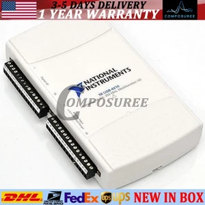 National Instruments️ Nuevo dispositivo de E/S multifunción USB6210 USB-6210 4 DO USB - Imagen 1 de 8