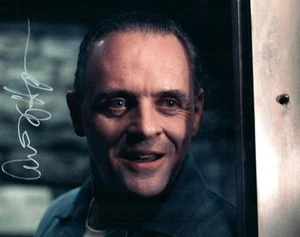 Anthony Hopkins signed 8x10 Foto handsigniertes Bild mit COA - Bild 1 von 1