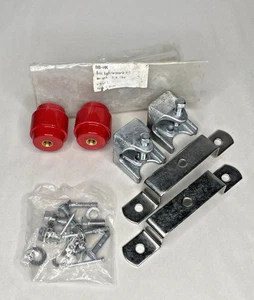Universal Busbar Hardware Kit Angle Adapters Ground Bar Insulators BB-HK - Foto 1 di 1