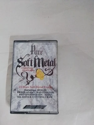V/A PURE SOFT METAL - IT TAKES YOUR BREATH AWAY CASSETTE TAPE ALBUM - Image 1 of 3