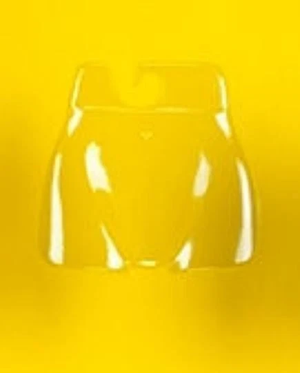 Store Display Fixtures NEW JUNIOR PANTY FORM WITH MOLDED HOOK CLEAR 14"  - Image 1 of 1