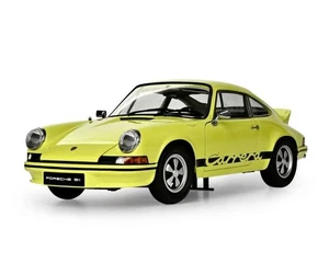 New IXO Models Porsche 911 Carrera RS 2.7 1:8 Model Car Yellow 20010115 KidBX - Foto 1 di 10