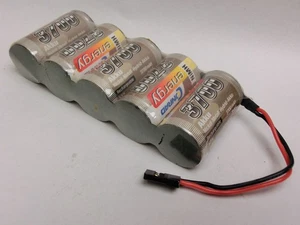 Receptor Batería Receptor Batería NiMh 6V 3700 Enchufe Hembra 1:6 Buggy Helicóptero - Imagen 1 de 6