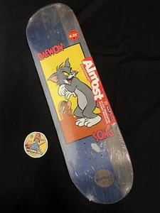 RARE DAEWON SONG Almost Skateboard Deck Tom & Jerry R7 In Shrink Pro Model 8.25 - Picture 1 of 8