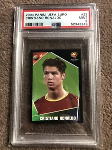 2004 PANINI EURO CRISTIANO RONALDO PSA9 - Picture 1 of 2