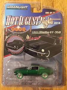 Greenlight 1965 Shelby GT350 SUPER CHASE GREEN MACHINE 1 of 77 - Picture 1 of 2