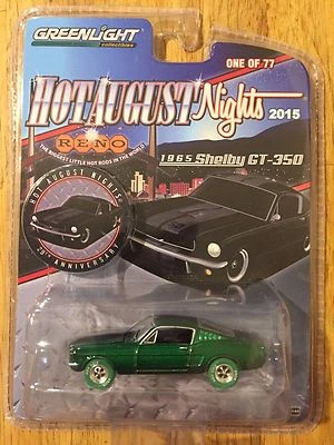 Greenlight 1965 Shelby GT350 Super Chase Green Machine 1 de 77 Foto 1 de 2