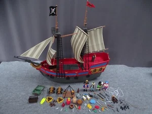 Playmobil 3940 großes Piratenschiff Segelschiff mit viel Zubehör, Piraten Kanone - Bild 1 von 24