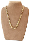 Men's chain in 18kt 750 yellow gold necklace GC200534 sailor link 24 in