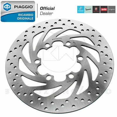 DISCO FRENO ANTERIORE ORIGINALE PIAGGIO BEVERLY 350 SPORT TOURING 2011 2012 2013 - Immagine 1 di 3