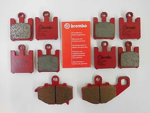 Brembo Bremsbeläge Bremsklötze Bremse vorne + hinten Kawasaki ZX6R 636 ZX6RR 600 - Picture 1 of 1