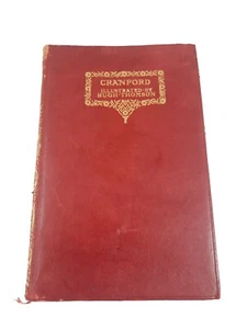 Cranford Mrs Gaskell Macmillia & Co 1913 Antique Book - Imagen 1 de 15